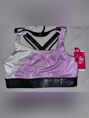 Justice Sports Bra, sz XL, 16/18